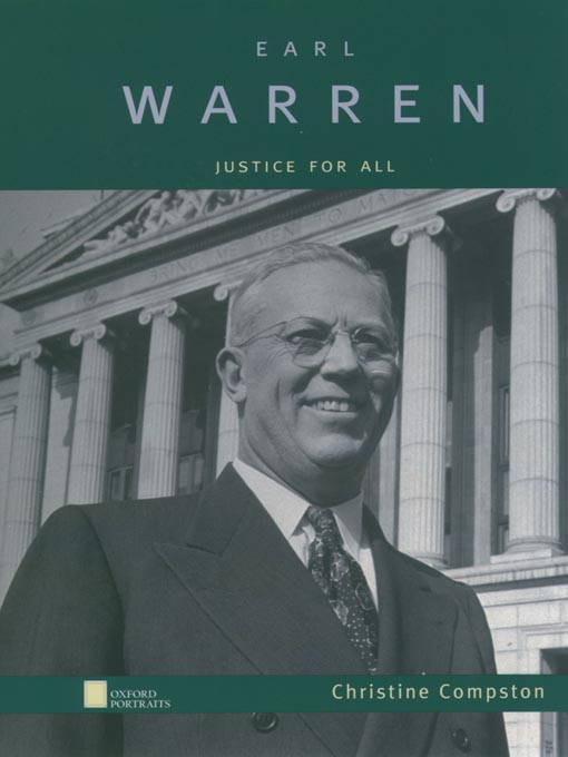 Title details for Earl Warren by Christine L. Compston - Available